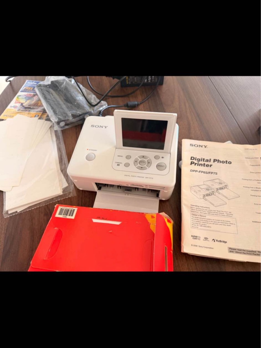 Sony White Digital Photo Printer